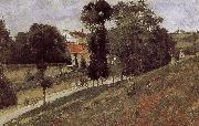 Camille Pissarro de sac off St Anton oil painting